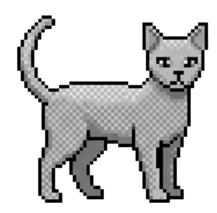 Content cat mood