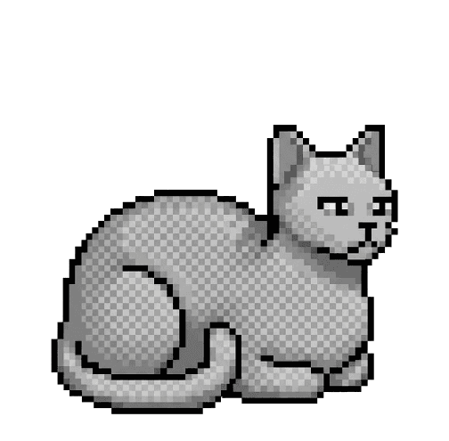 Loafing cat mood